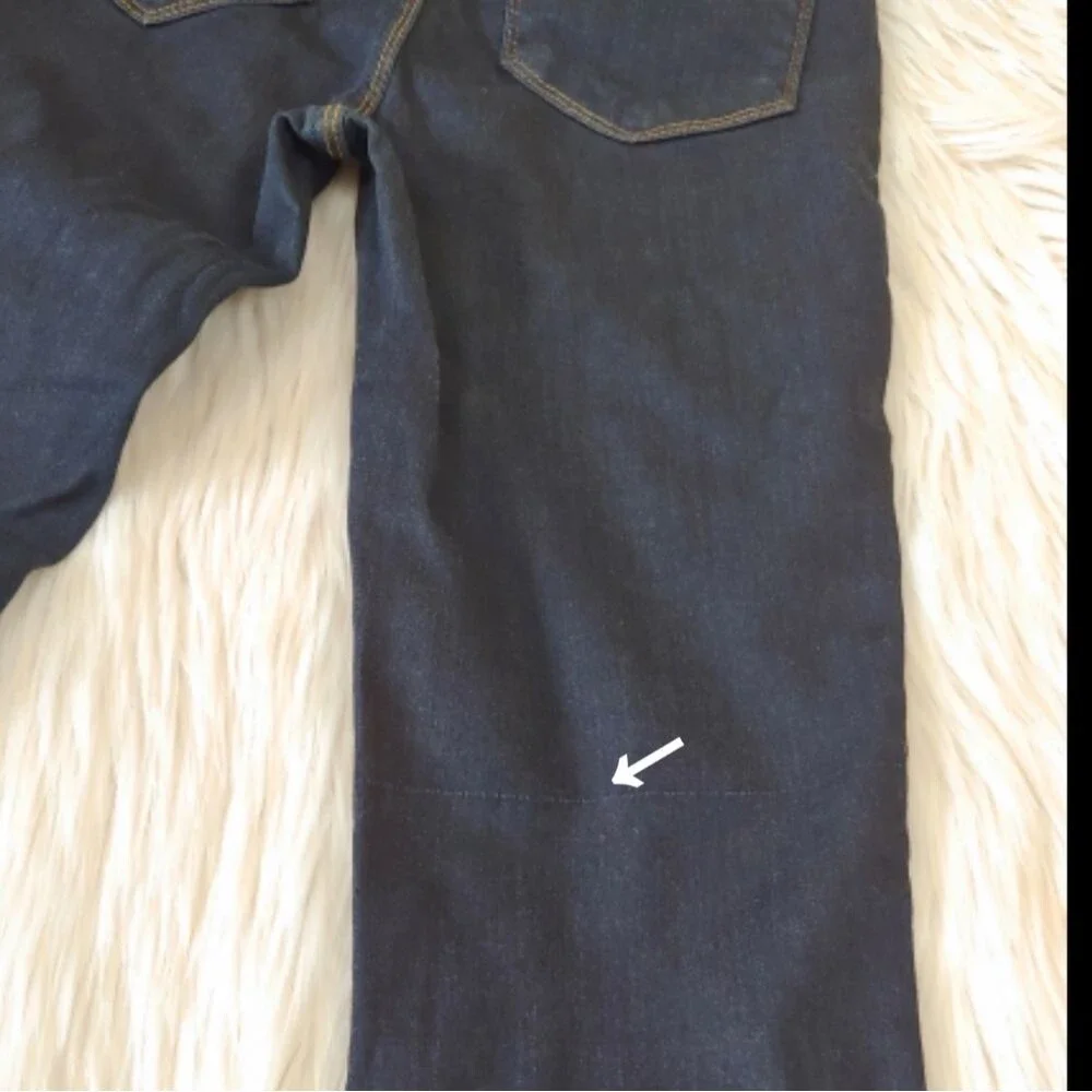 L'agence Margot high rise skinny jeans Midnight dark blue indigo size 24 - Picture 11 of 13